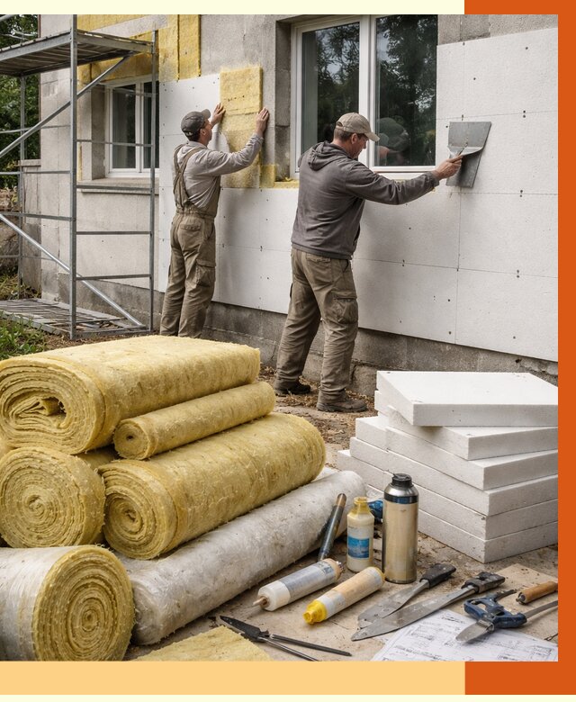 Утепление домов в Борзе под ключ от 4326 руб/м2 | Профессионально — ТепломастерБря