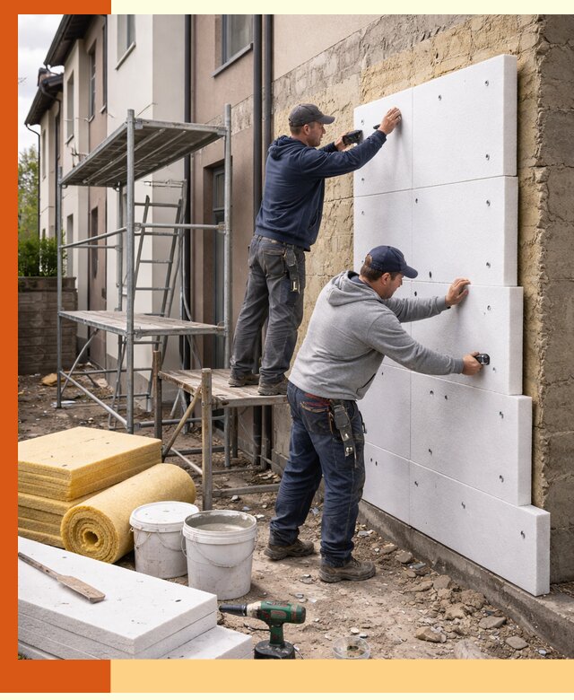 Утепление таунхауса с гарантией комфорта в Борзе