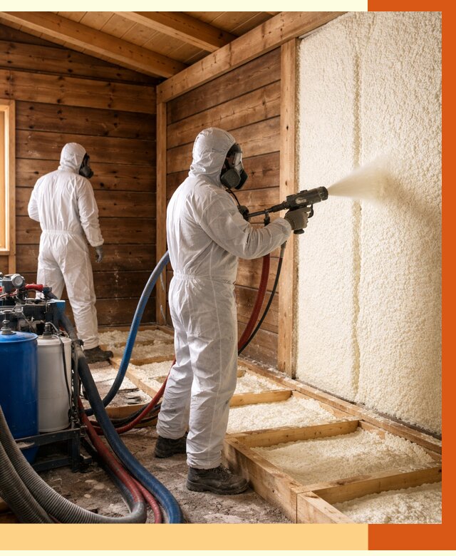 Утепление бани ппу в Борзе под ключ от 4326 руб./м2 | ТепломастерБря - напыление и монтаж ппу