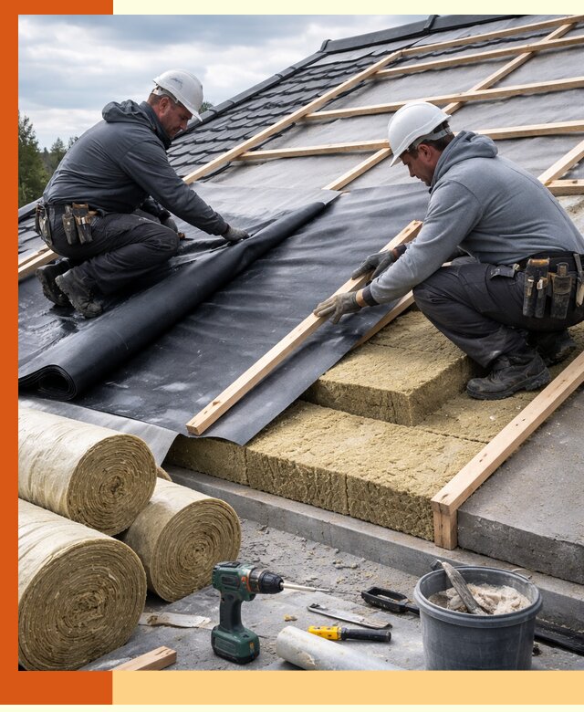 Утепление крыши снаружи в Борзе: профессиональная теплоизоляция
