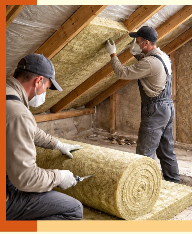 Утепление чердака минватой быстро и качественно в Борзе