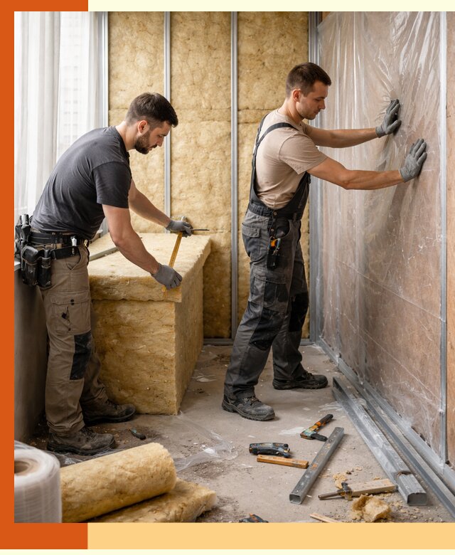 Профессиональное утепление лоджии в Борзе эффективно и надежно