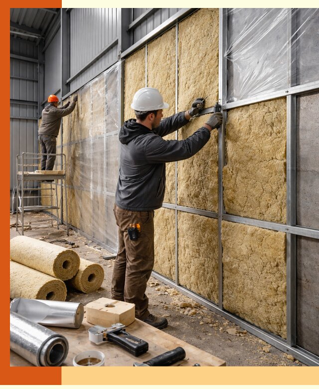 Утепление ангара в Борзе — профессиональная теплоизоляция помещений