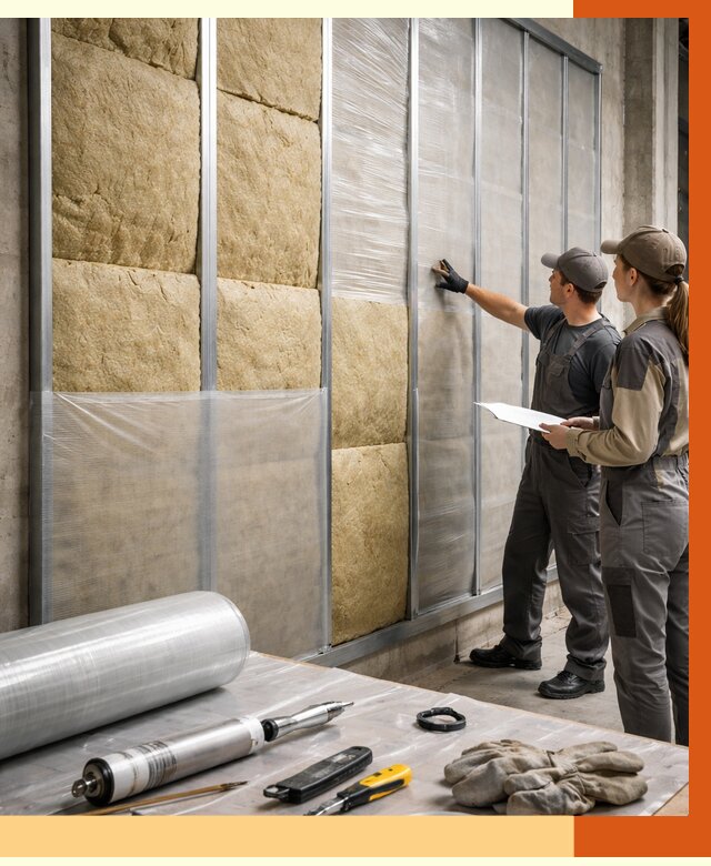 Утепление склада химсырья в Борзе от 4635 руб. под ключ | ТепломастерБря