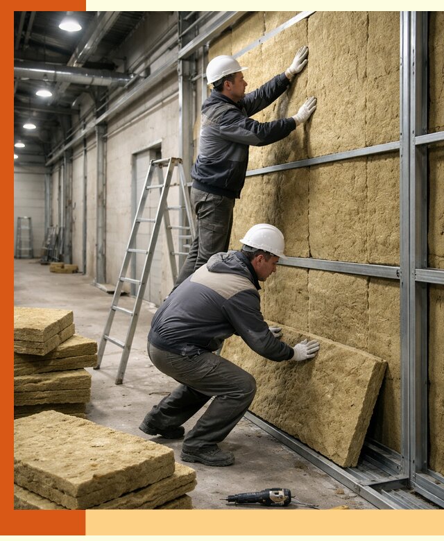 Утепление цеха под ключ в Борзе с гарантией качества