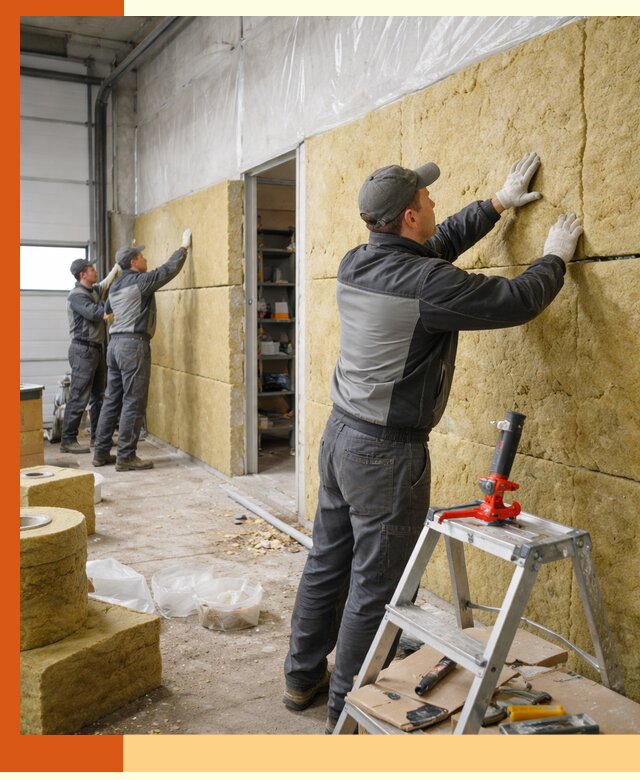 Утепление автосервиса и мастерских в Борзе качественно и надёжно