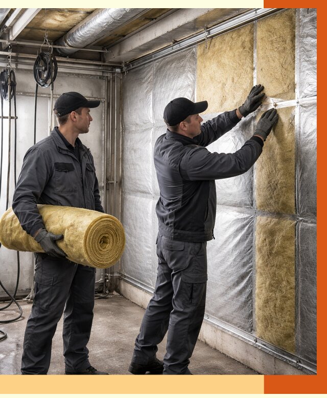 Утепление автомойки в Борзе от 8756 руб./м2 — комплексное утепление под ключ | ТепломастерБря