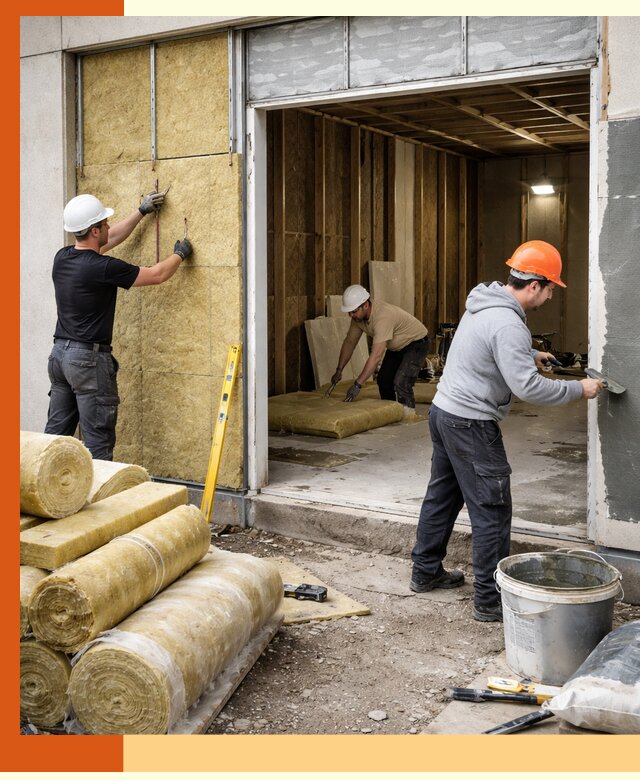 Утепление торгового павильона в Борзе — качественно и энергоэффективно