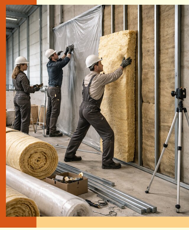 Утепление складского терминала в Борзе профессионально и надёжно