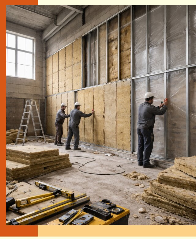 Утепление спортивного зала в Борзе качественно и недорого