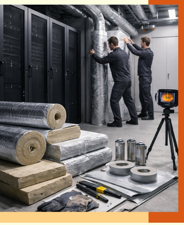 Утепление серверной в Борзе от 8756 руб./м² — комплексно под ключ | ТепломастерБря