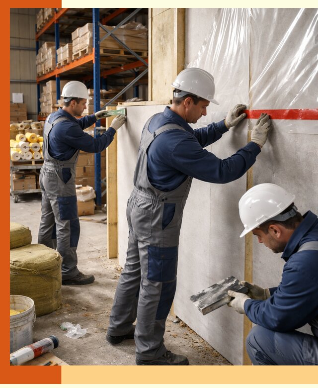 Утепление теплого склада под ключ в Борзе