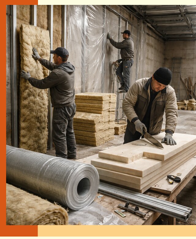 Утепление торгового склада в Борзе с энергоэффективными решениями