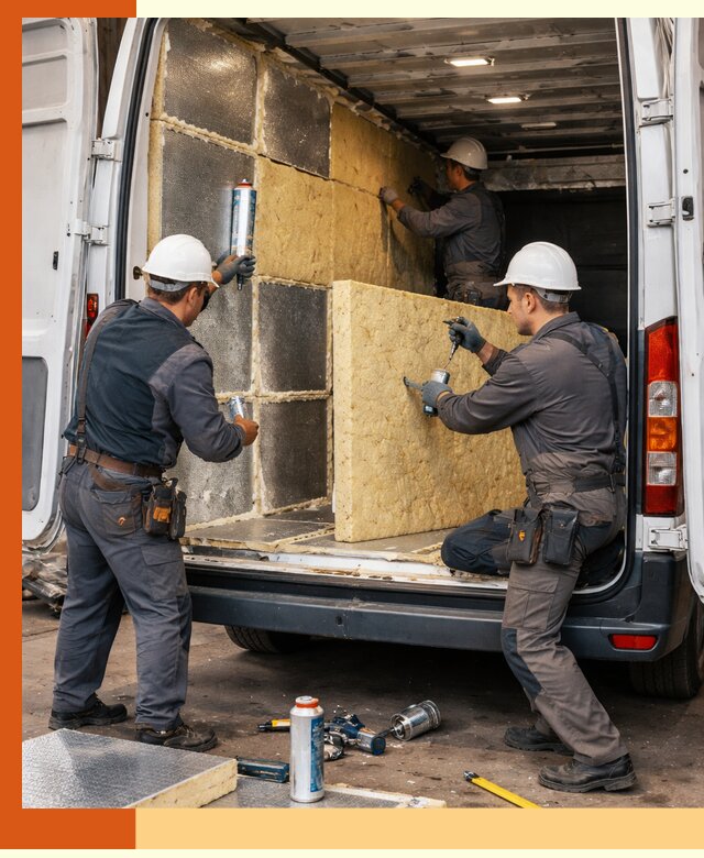 Утепление фургона-рефрижератора в Борзе для сохранения температуры