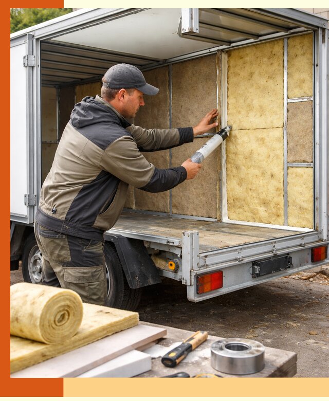 Профессиональное утепление прицепа в Борзе для любых условий