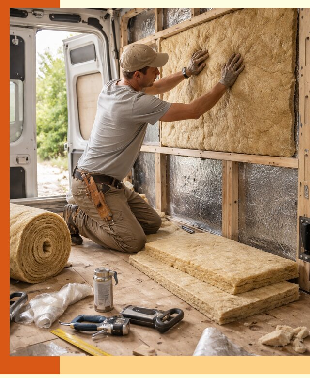 Утепление кемпера под ключ в Борзе с гарантией качества