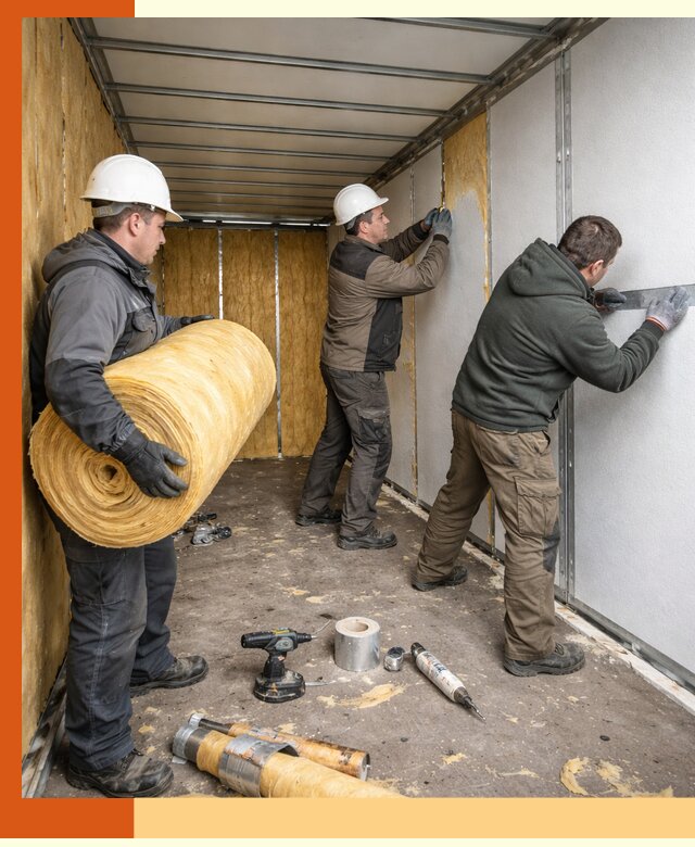 Утепление рефрижераторного контейнера в Борзе профессионально и надежно