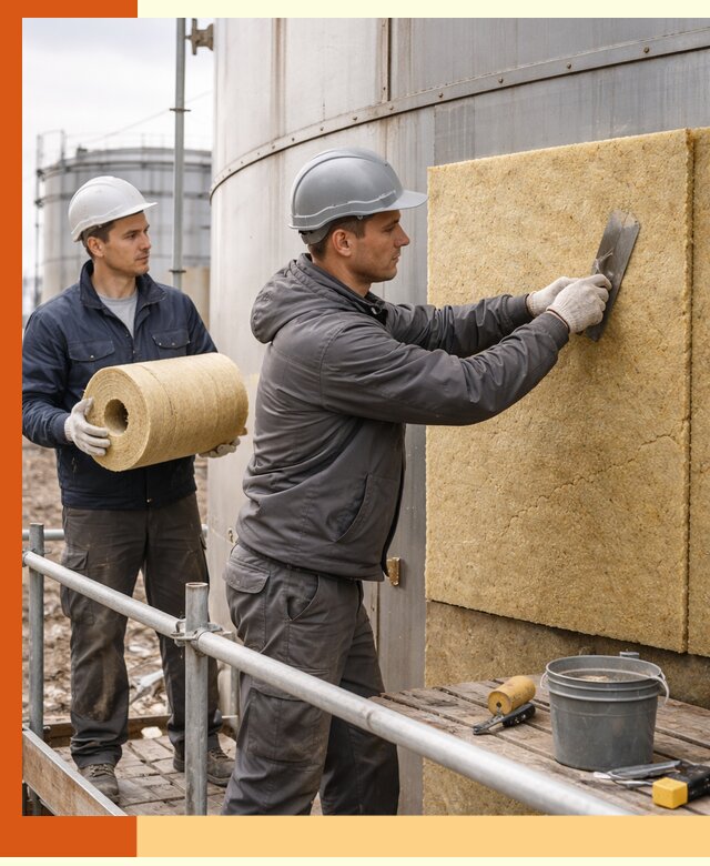Профессиональное утепление резервуара и теплоизоляция в Борзе