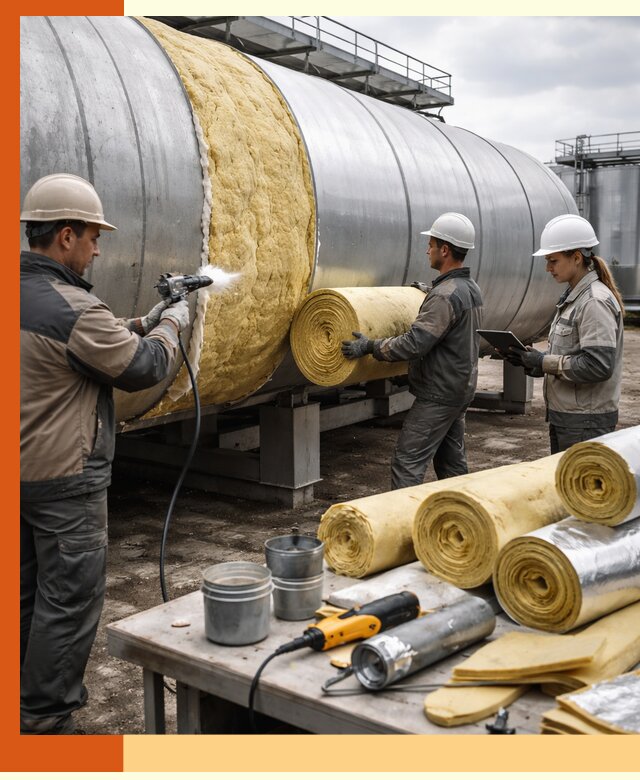 Утепление цистерны в Борзе — утеплители и монтаж под ключ