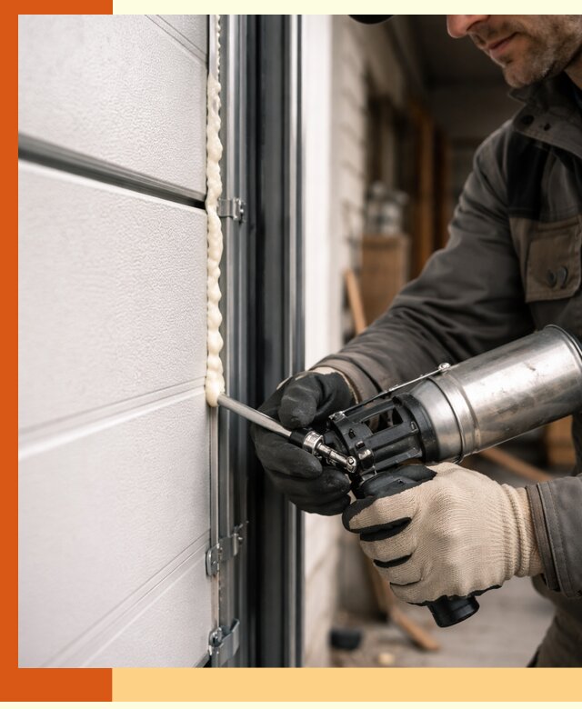 Заполнение пустот ворот в Борзе профессионально и герметично