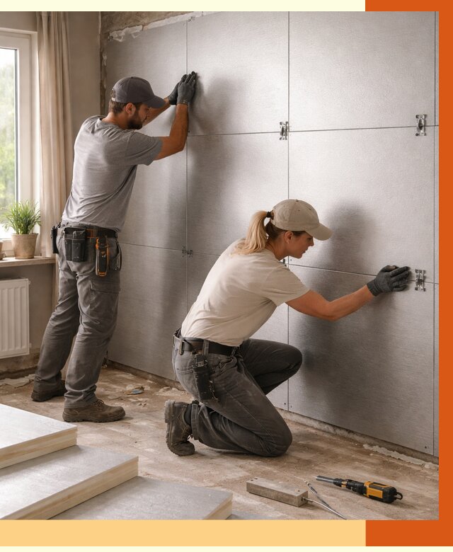 Утепление PIR панелями в Борзе от 4326 руб. под ключ | ТепломастерБря