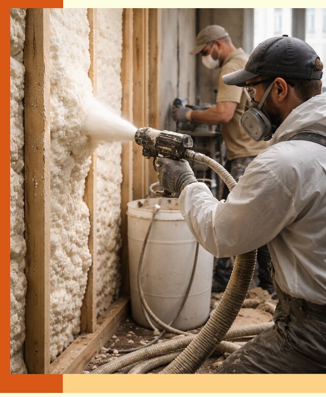 Утепление пеноизолом жилых и коммерческих объектов в Борзе