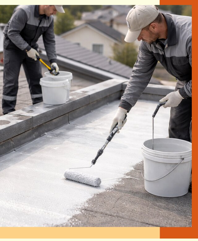 Утепление кровли жидкой теплоизоляцией в Борзе от 2215 руб./м2 | ТепломастерБря