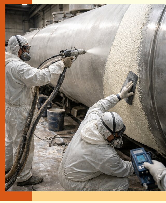 Утепление автоцистерн жидкой теплоизоляцией в Борзе