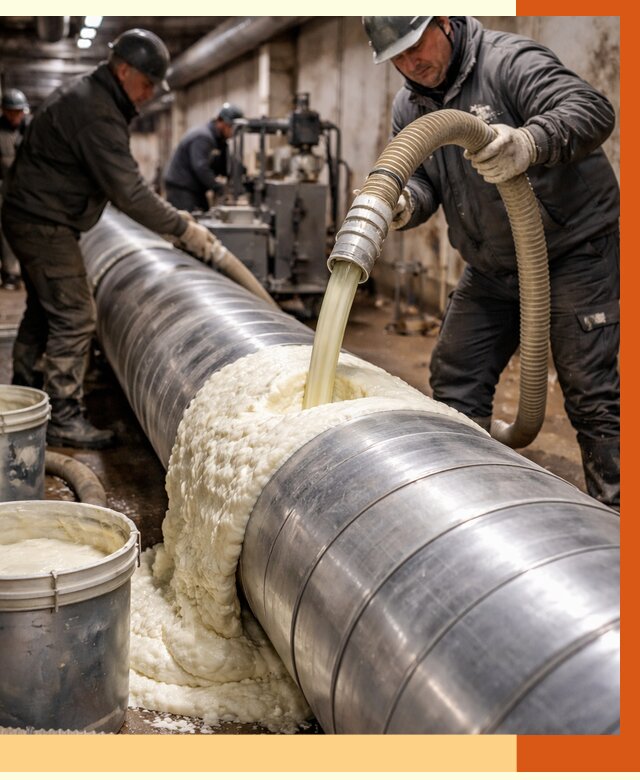 Утепление теплотрассы жидкой теплоизоляцией в Борзе от 4326 руб. | ТепломастерБря