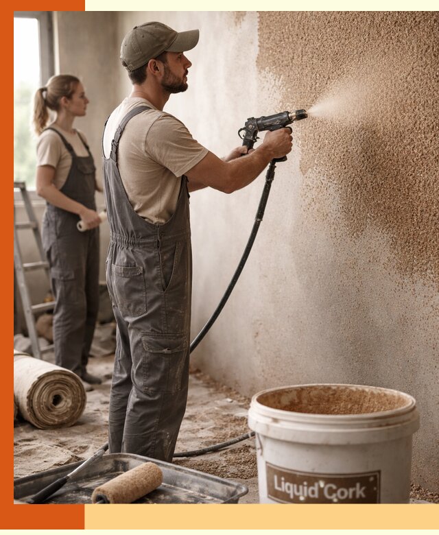 Утепление стен жидкой пробкой в Борзе эффективное и долговечное