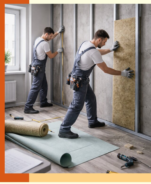 Шумоизоляция квартиры под ключ в Борзе — профессионально и гарантированно