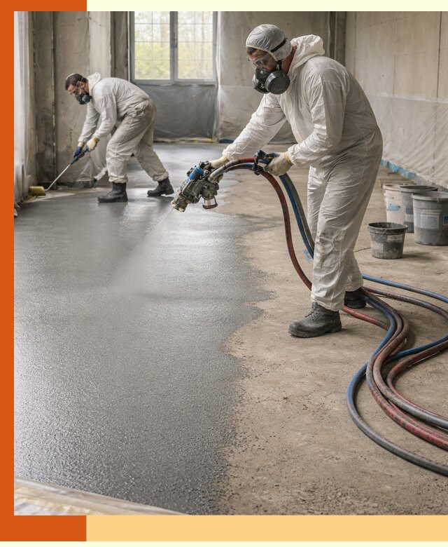 Гидроизоляция полимочевиной полов и конструкций в Борзе