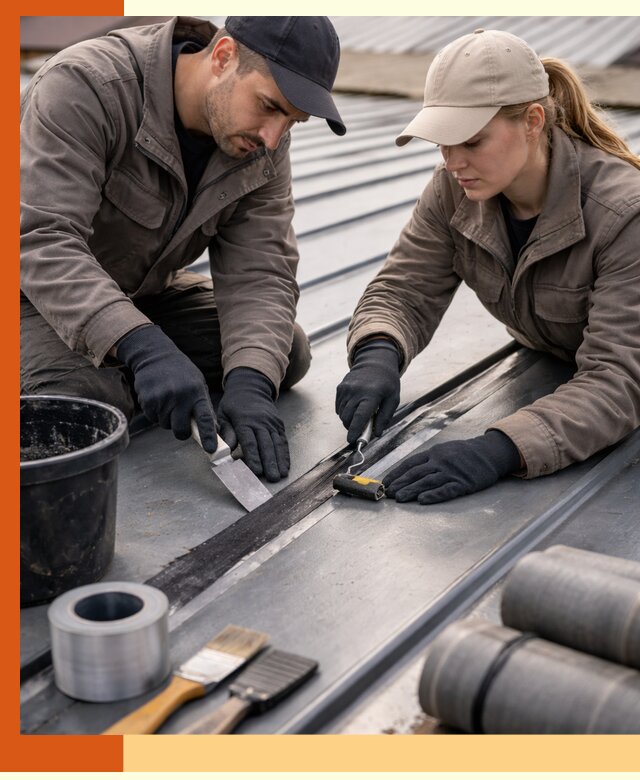 Гидроизоляция фальцевой кровли в Борзе качественно и надежно