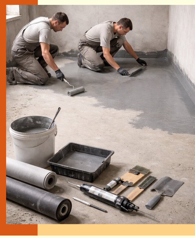 Гидроизоляция пола в Борзе — надежная защита от влаги и протечек