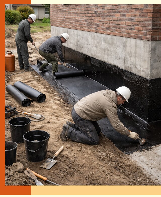 Гидроизоляция фундамента в Борзе: надежная защита строений