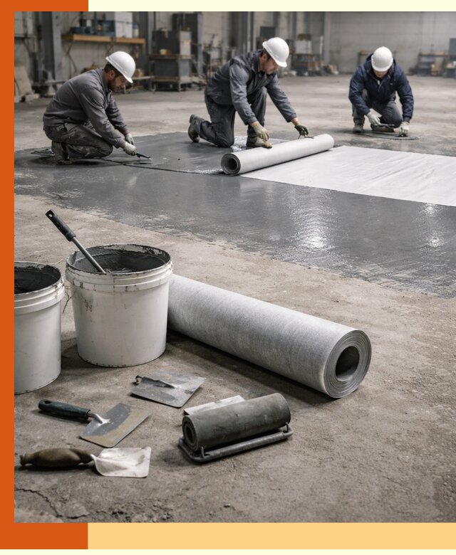 Гидроизоляция промышленного пола в Борзе — защита и долговечность