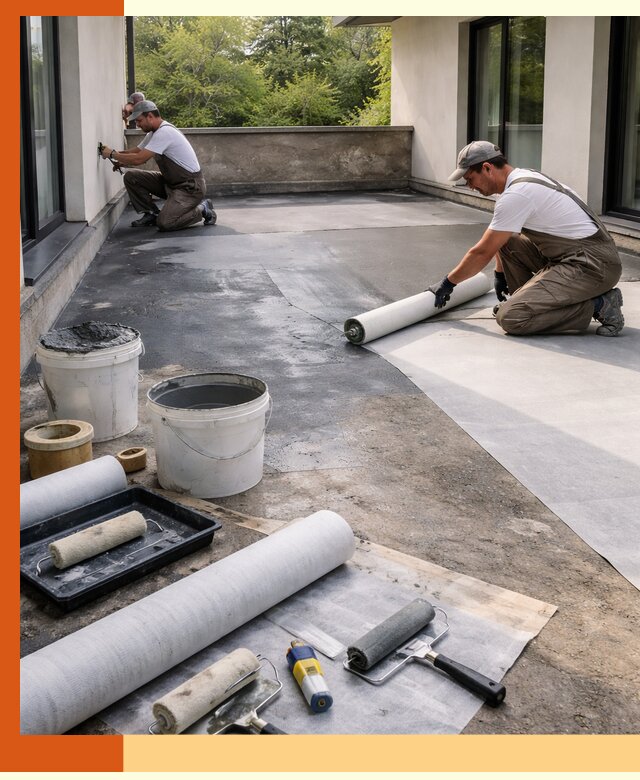 Гидроизоляция террасы в Борзе — надежная защита от влаги и протечек