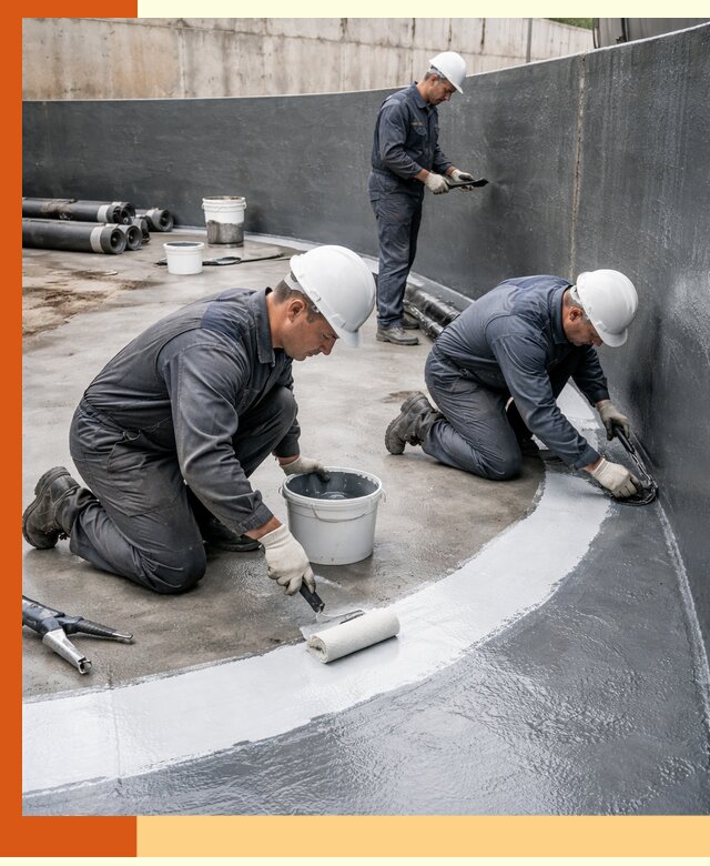 Гидроизоляция резервуара для топлива в Борзе