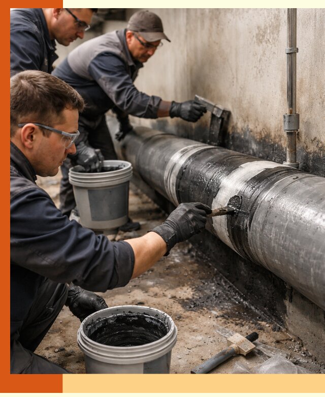 Гидроизоляция труб в Борзе — защита и герметизация коммуникаций