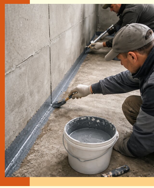 Гидроизоляция швов зданий и конструкций в Борзе