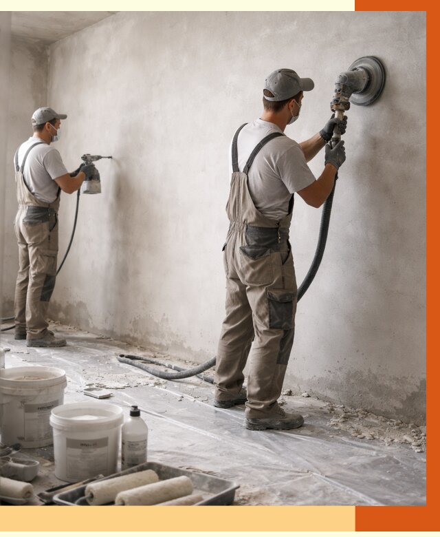 Подготовка поверхности под напыление в Борзе от 1236 руб. — ТепломастерБря