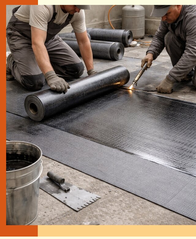 Монтаж гидроизоляционной мембраны в Борзе для зданий и конструкций
