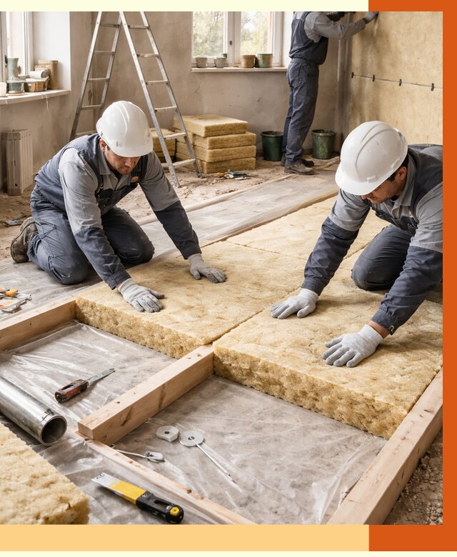 Восстановление теплоизоляции в Борзе от 8756 руб. — ремонт утепления под ключ | ТепломастерБря