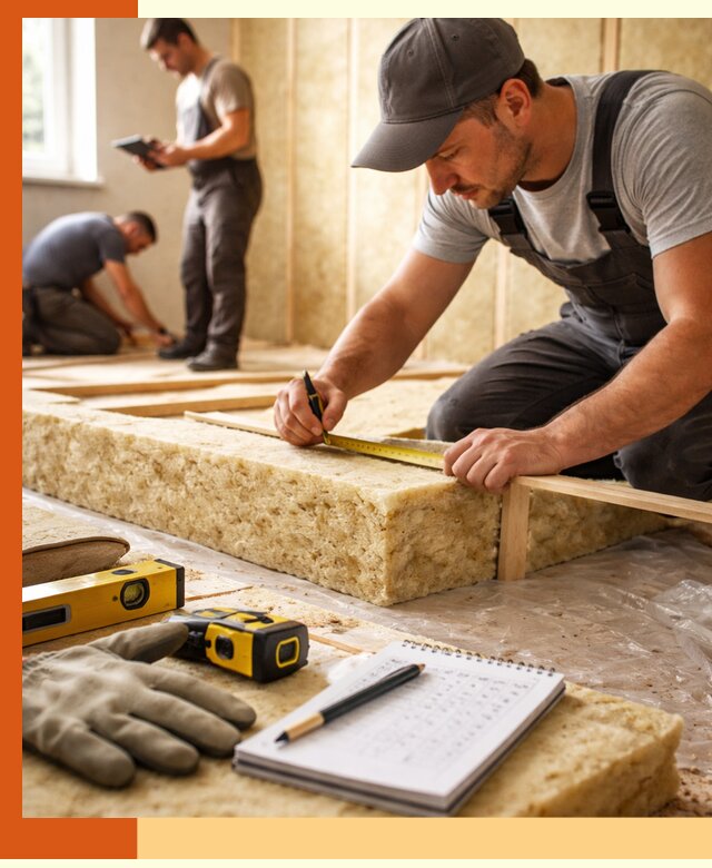 Расчет толщины утеплителя для зданий и помещений в Борзе