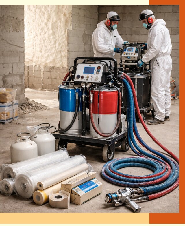 Аренда установки для напыления ППУ в Борзе от 36054 руб. | ТепломастерБря