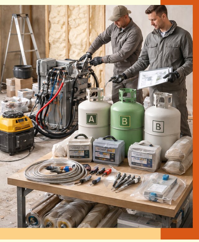 Продажа компонентов ППУ с консультацией в Борзе от 4326 руб. | ТепломастерБря